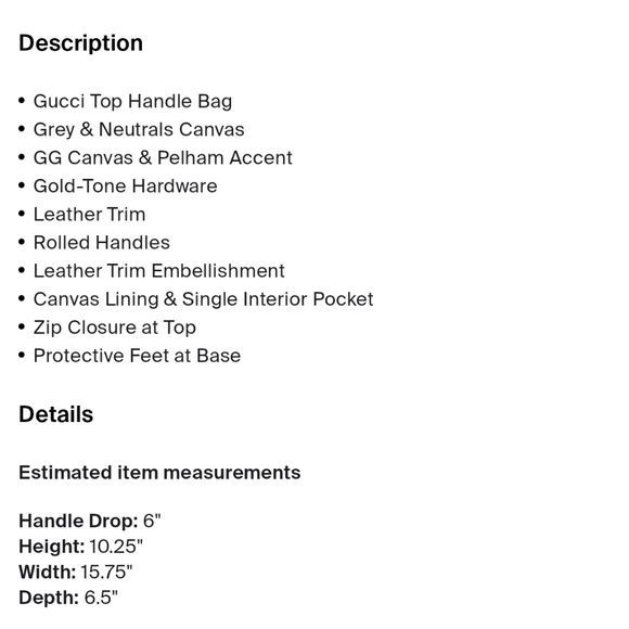 Gucci GG Canvas Pelham - Picture 7 of 7